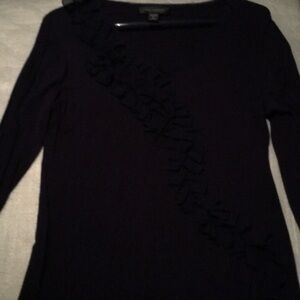 Cable & gauge medium long sleeve woman’s blouse